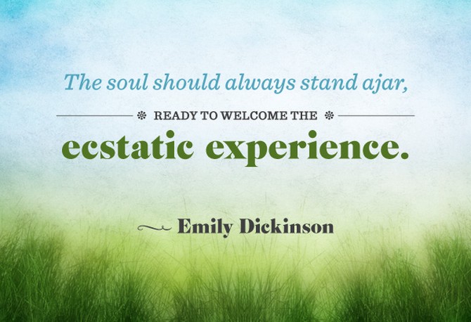 Emily Dickenson Quote