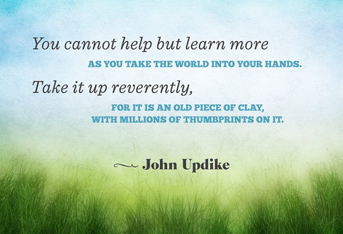 Updike Quote