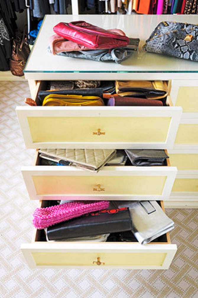 Clutch drawers