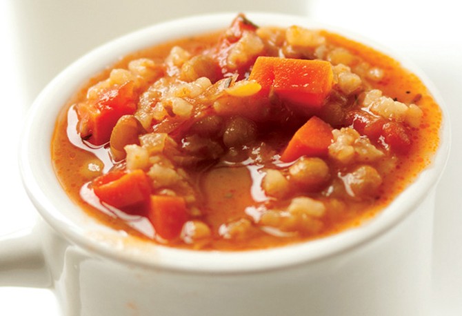 lentil tomato soup