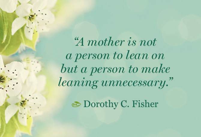 Dorothy Fischer quote