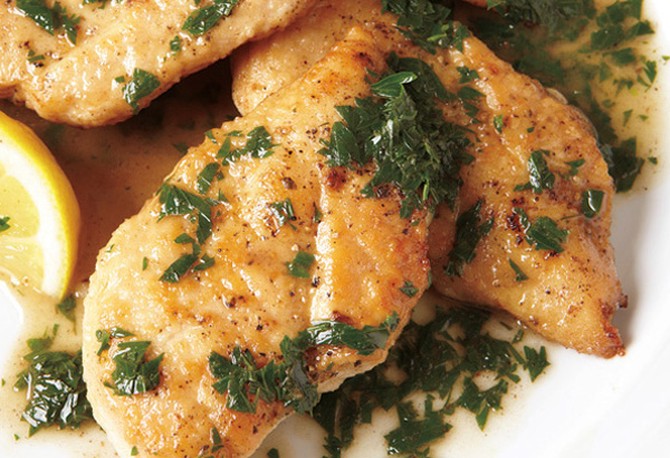 Chicken Cutlets with Quick Pan Sauce