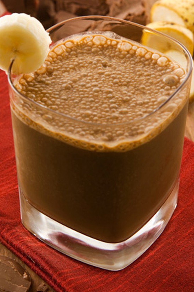 Chocolate smoothie