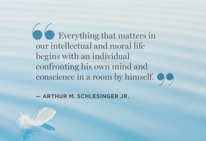 arthur m schlesinger jr. quote