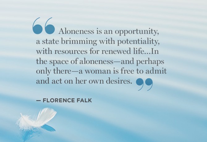 florence falk quote