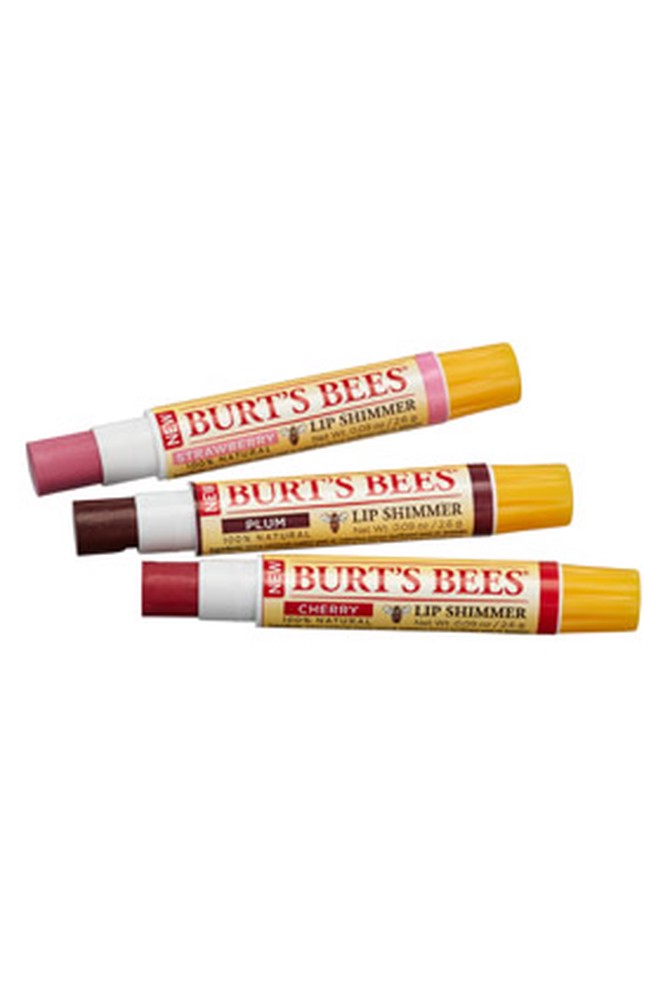 burts bees lip shimmer