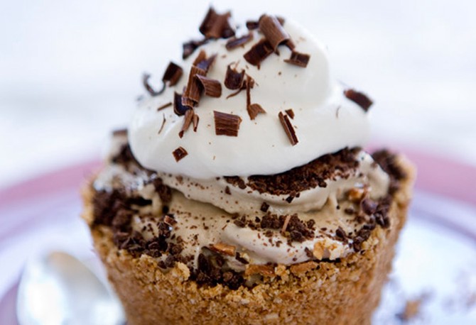 Gluten-Free Cappuccino Ice Cream Cupcakes
