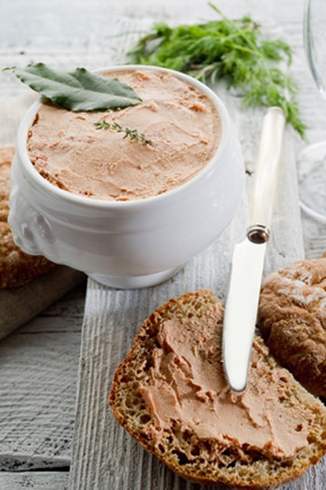Pate and liverwurst