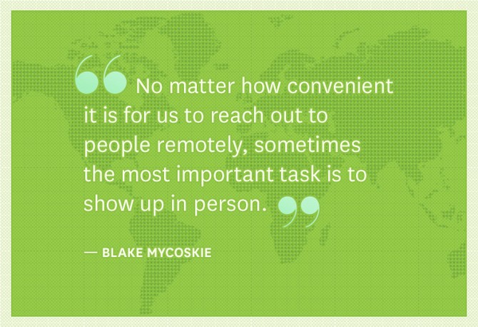 Blake Mycoskie quote
