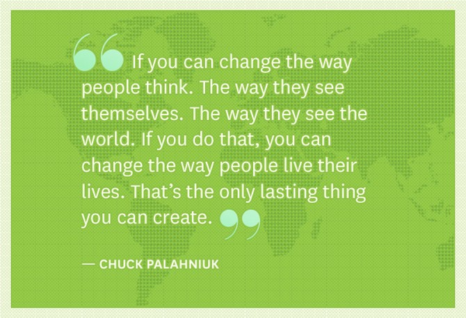 Chuck Palahniuk quote