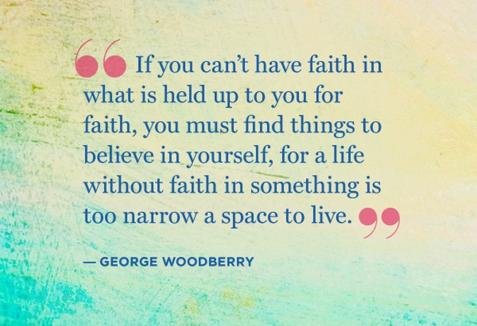 George Woodberry quote