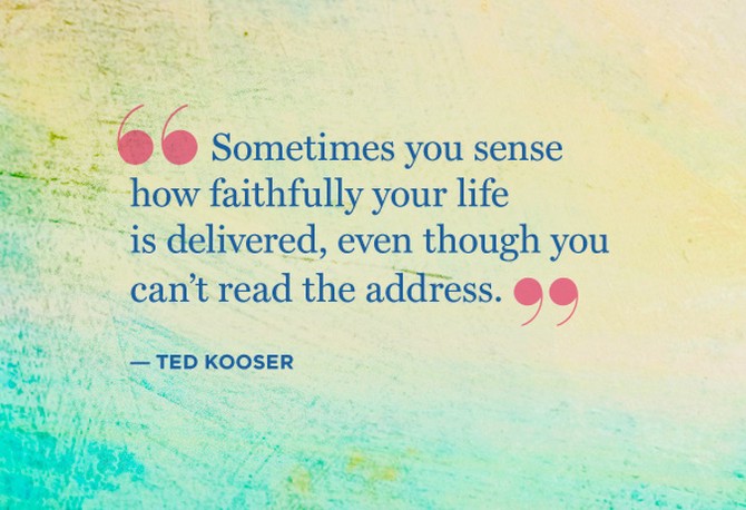 Ted Kooser quote