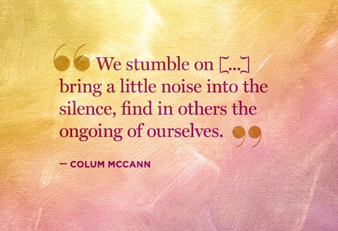 Colum McCann quote