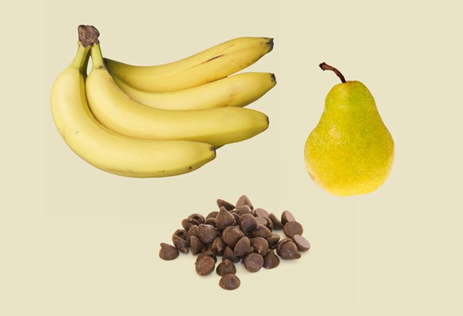 banana pear pudding