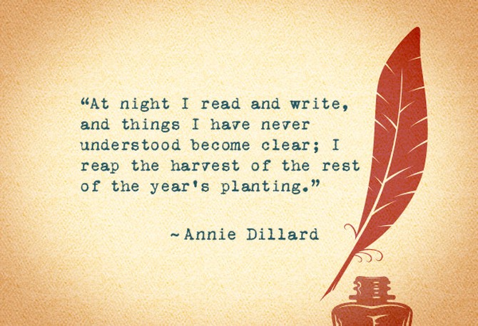 Annie Dillard Quote