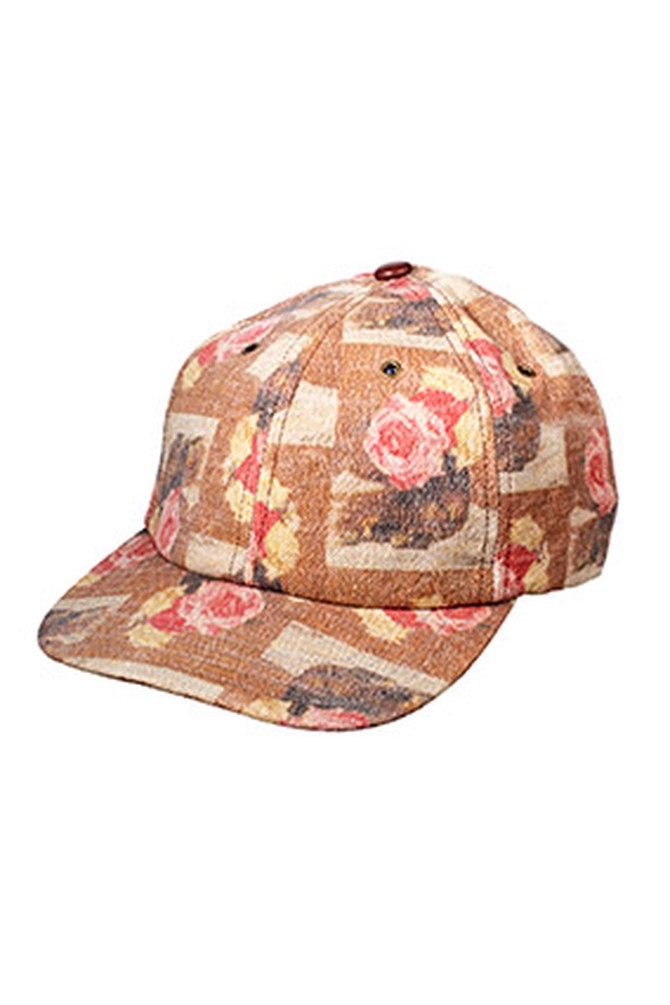 Floral baseball cap