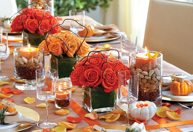 Fall tablesetting