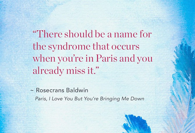 Rosecrans Baldwin memoir quote