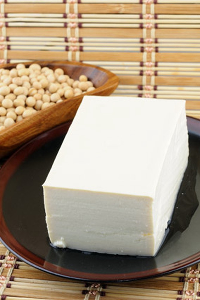 Tofu and soy beans