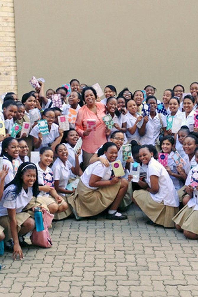 Oprah Winfrey Leadership Academy students