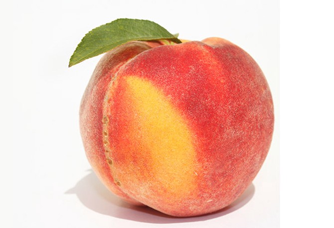 Sauteed peaches