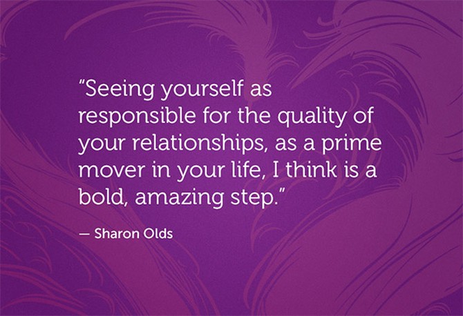 Sharon Olds quote