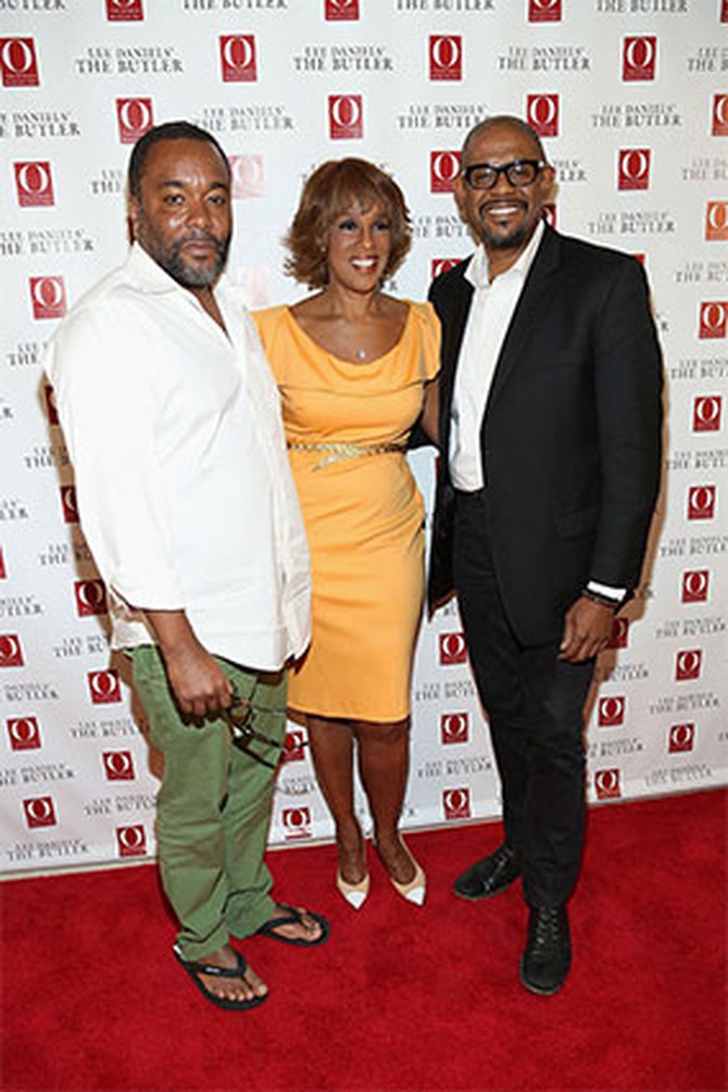Lee Daniels, Gayle King and Forest Whitaker