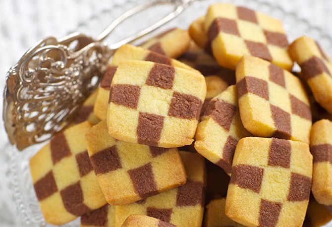 Aunt Baby's Checkerboard Cookies
