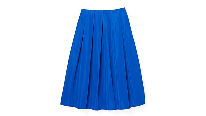 Silk-Blend Ball Skirt
