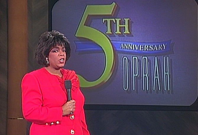 Oprah's fifth anniversary show