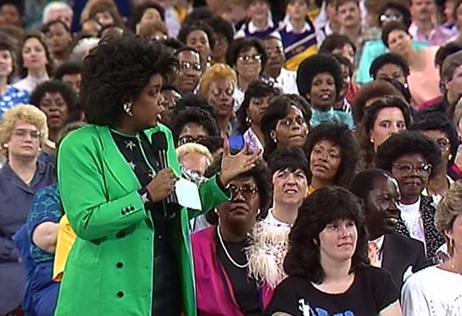 Oprah in Raleigh-Durham in 1988