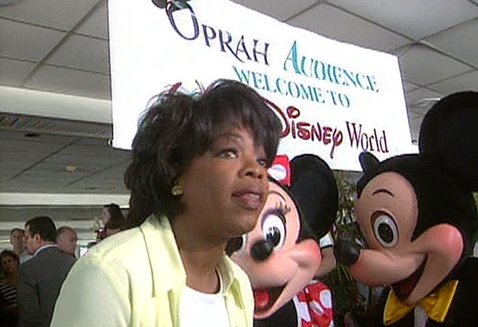 Oprah at Disney World