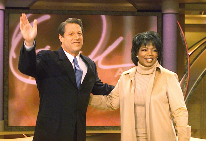 Oprah and Al Gore