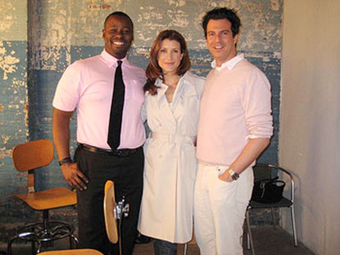 Ted Gibson, Kate Walsh and Adam Glassman
