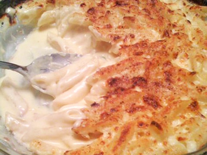 Cristina Ferrare's recipe for Macaroni and Cheese with Truffle Oil (or Not)