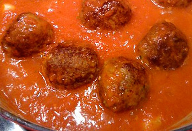 Cristina Ferrare's recipe for Poppi's Meatballs