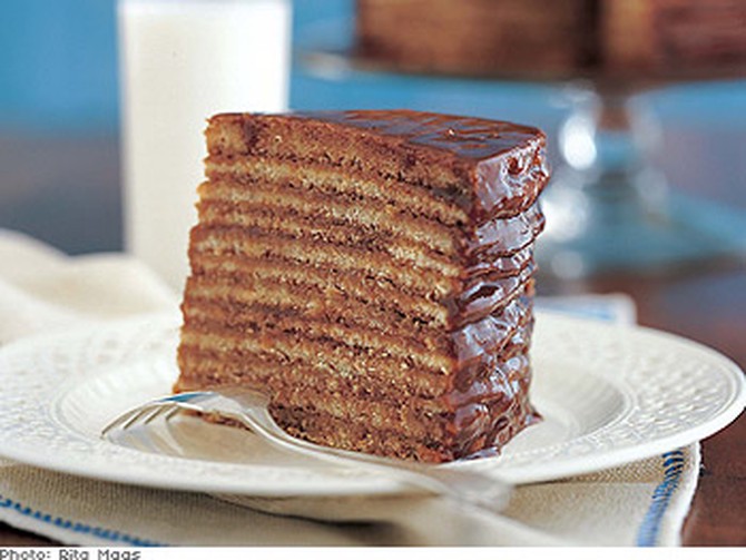 12-Layer Chocolate Cake