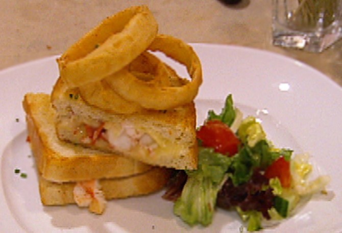 Billy Grant's Lobster Grilled Cheese