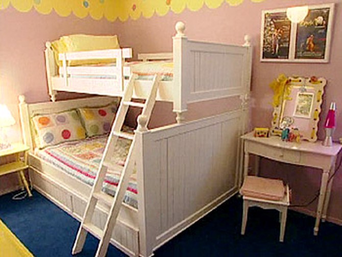 Organize your kids' rooms.