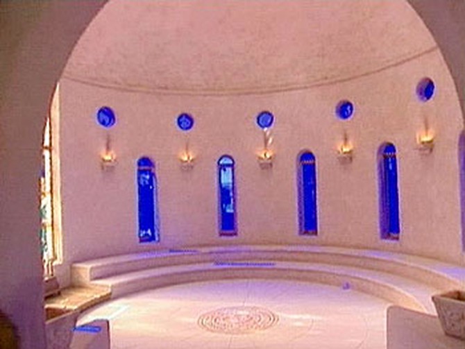 Inside Russell Crowe's personal chapel