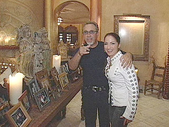 Gloria Estefan and her husband Emilio