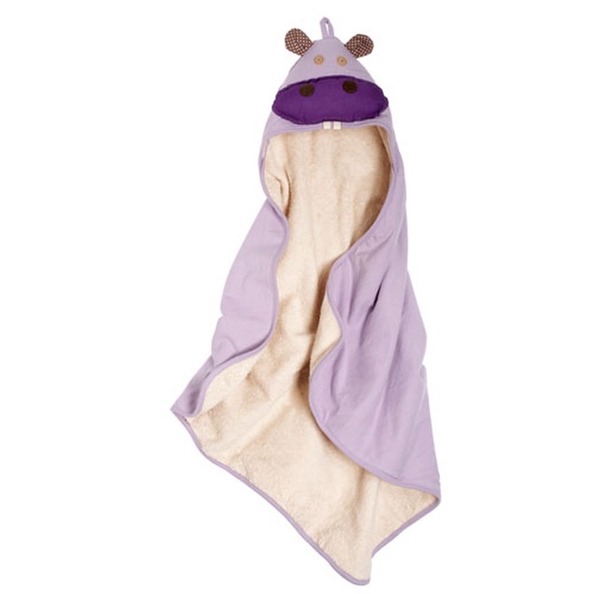 3 Sprouts Hooded Organic Animal Towel