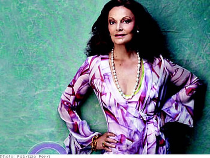 Designer Diane von Furstenberg talks beauty in her fifties.