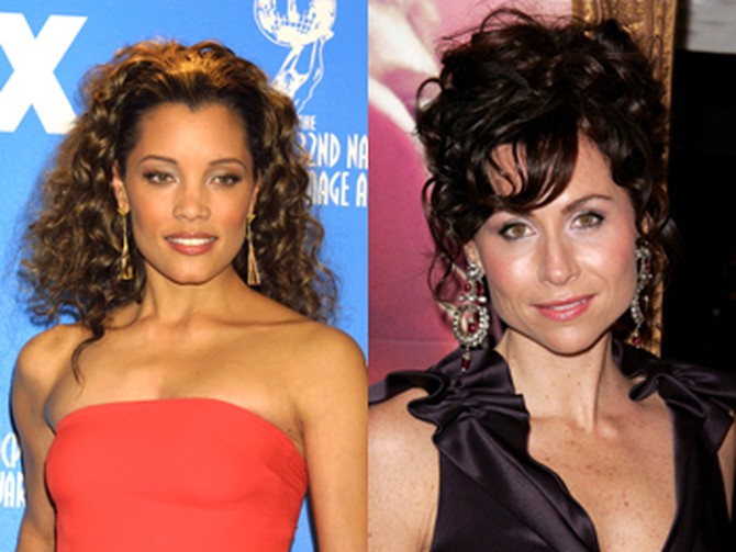 Michael Michele and Minnie Driver