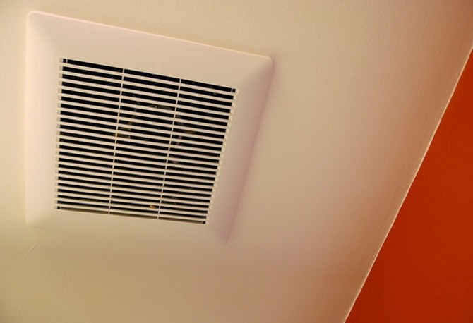 Bathroom ventilation can remove VOCs.