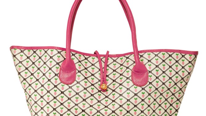 Anabelle by Marcia Sherrill Pineapple Print Tote