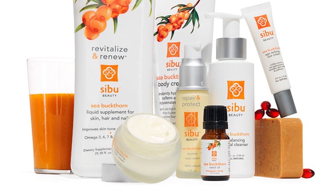 Sibu Beauty Natural Buckthorn Skincare Products