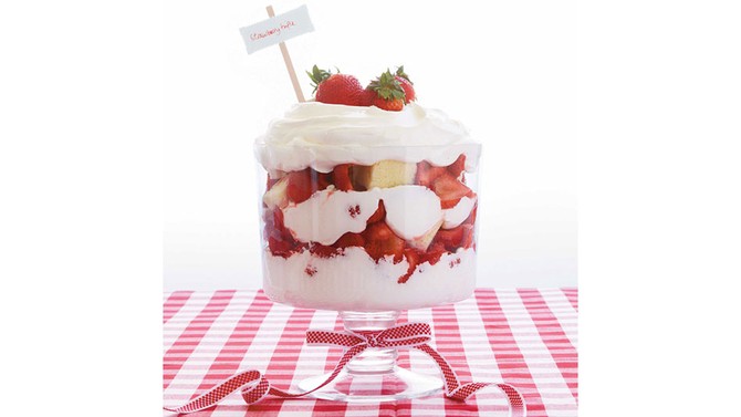Strawberry trifle