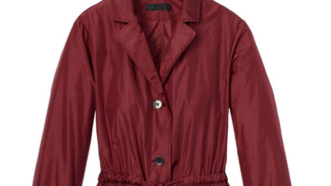 Uniqlo Red Trench