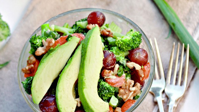 Broccoli Antioxidant Salad